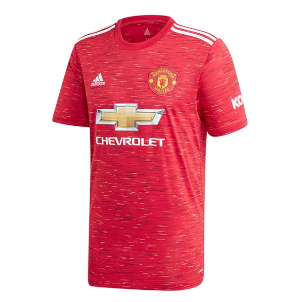 Camiseta Manchester United Primera equipo 2020-21 Rojo